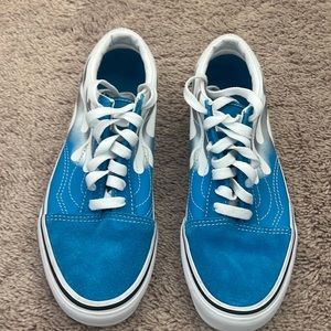 (Flame) Meditrraninbltwht Old Skool Vans